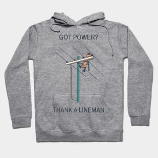 Thank A Lineman Hoodie